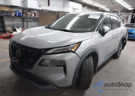 2021 Nissan Rogue Sv Fwd z USA, uszkodzony, nr VIN 5N1AT3BA2MC682687